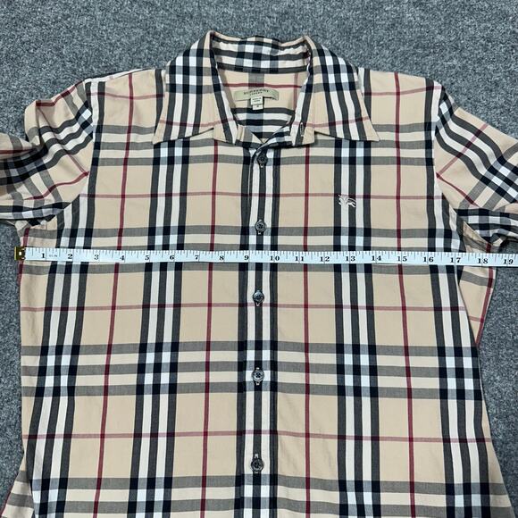 Burberry London Womens Small Nova Check Long Sleeve Button Up - Picture 4 of 8